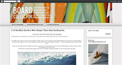Desktop Screenshot of boardcollector.com